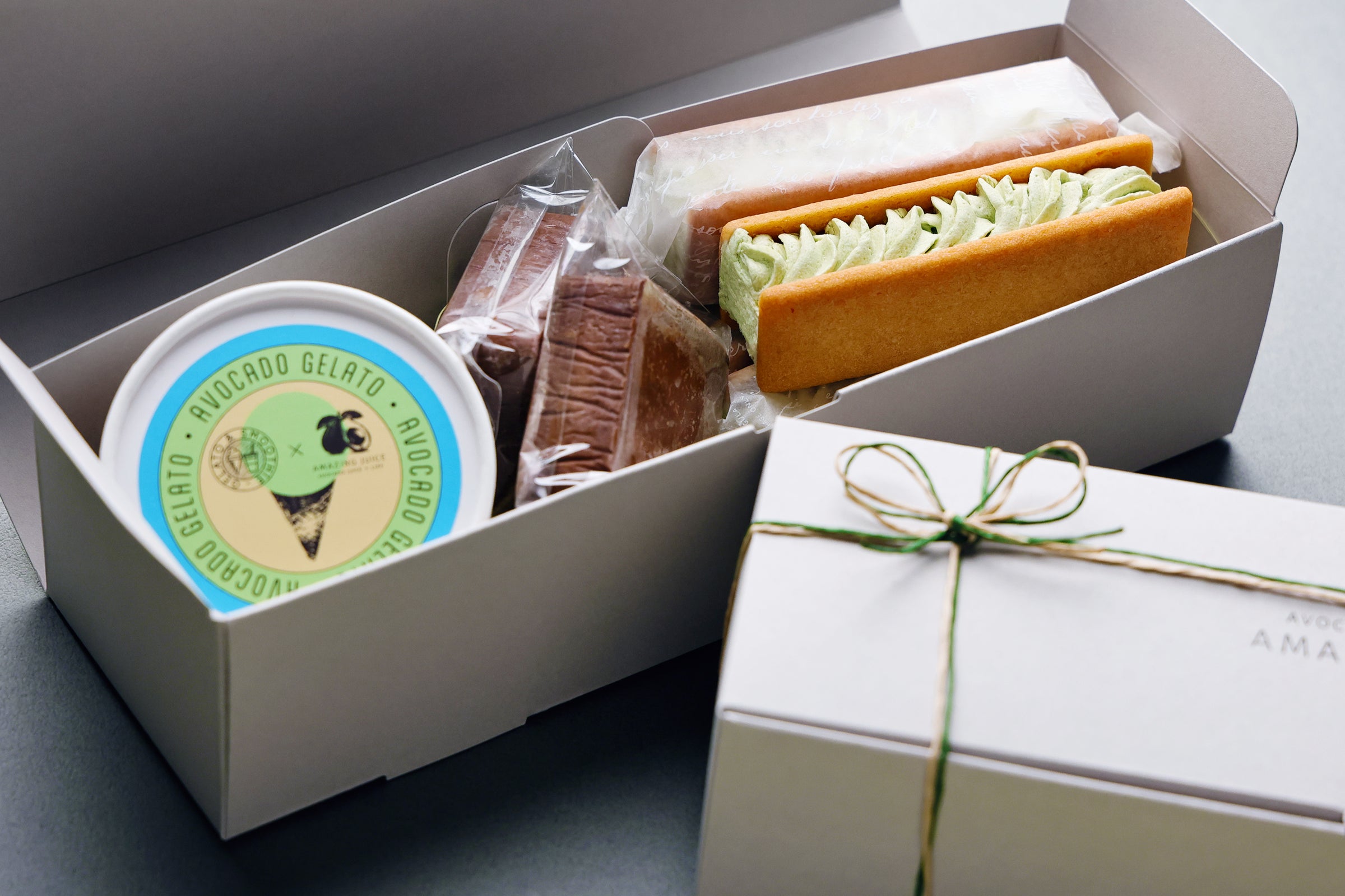 アボカドスイーツセット（アボカドジェラート入り） | AMAZING JUICE